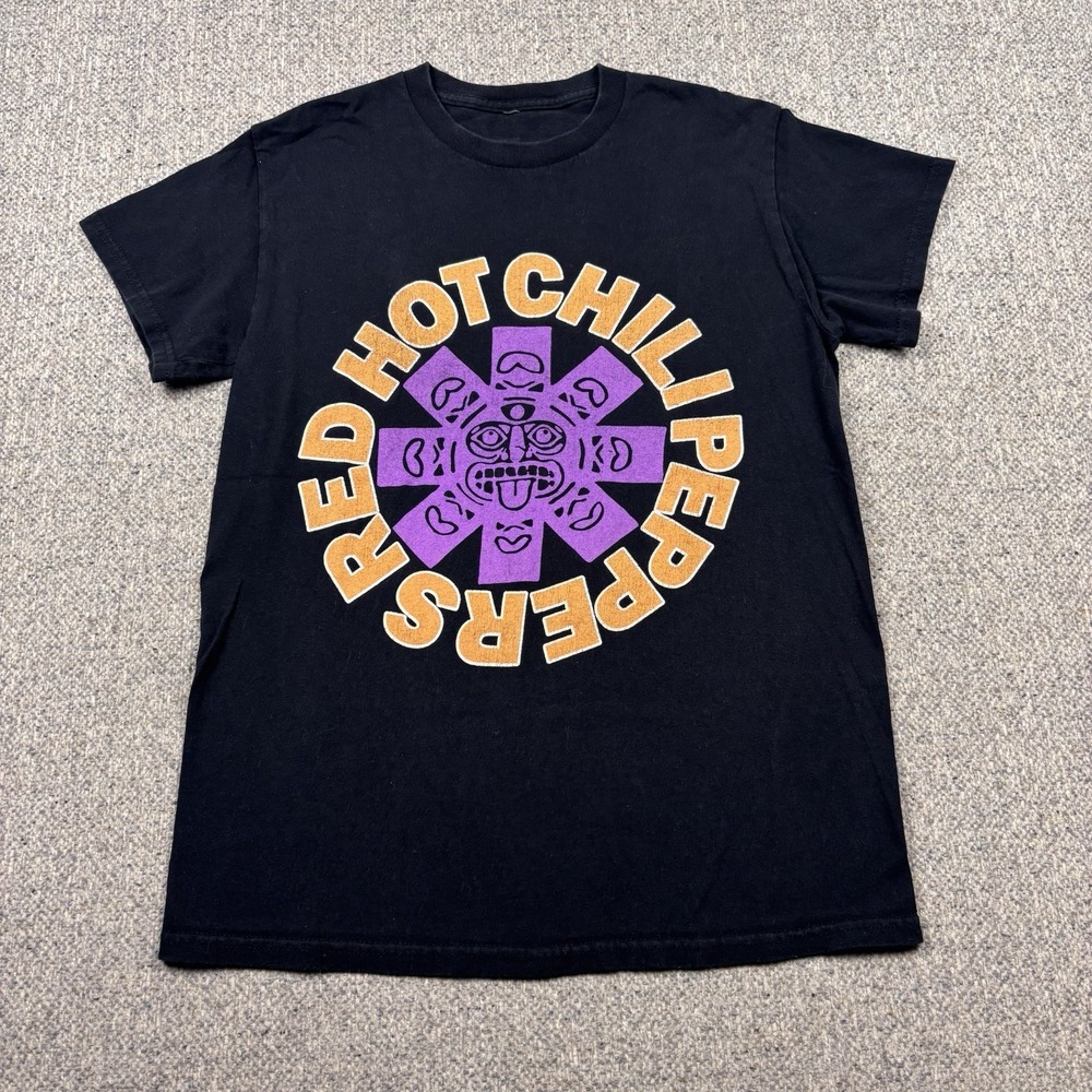 A4377 Red Hot Chili Peppers Shirt Rock Band Funk Rap Men's Tee Size Small‎